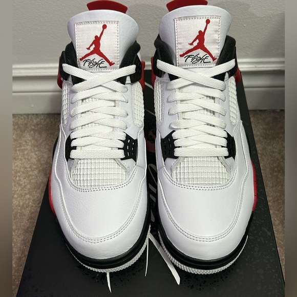 Jordan 4 Retro - 'Red Cement' - Picture 8 of 9